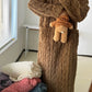 Winter Koraal Fluwelen Huiskleding