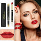 🔥Dubbelzijdige lippenstift, automatische lipliner, mat, waterproof, lichtecht, antikleeflaag