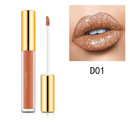 🔥Koop 1 krijg 1 gratis 🔥Hete verkoop-Metallic vloeibare diamant glitterlippenstift