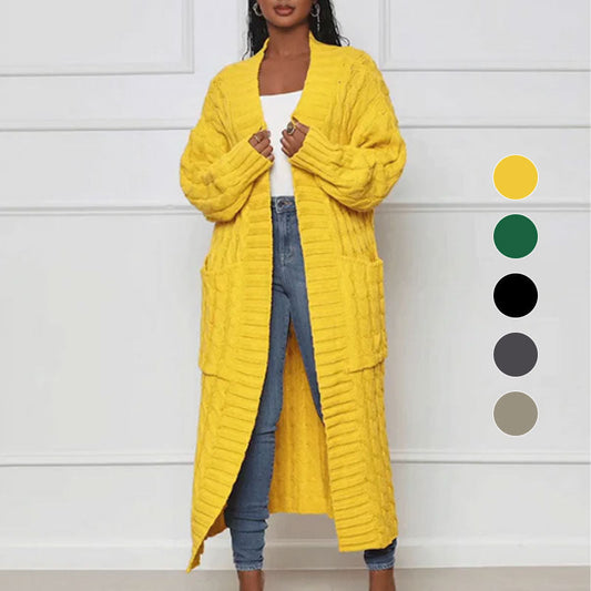 Women's Long Knitted Coat