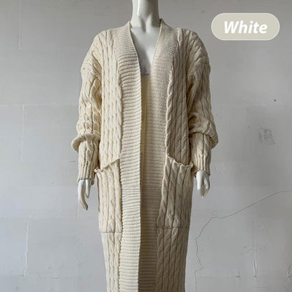 Women's Long Knitted Coat